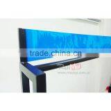 Floor-standing Customized Movable Metal Carpet Display Rack thumbnail-5