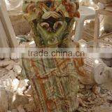 Pakistan Supplier ONYX COLUMNS AND PILLARS CARVING TOPS thumbnail-4