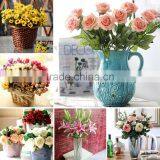 Home& Wedding Decoration Silk Rose Flowers Artificial Flower thumbnail-1