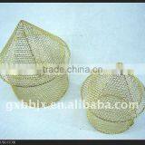 Gold Iron Wire Decorative Mushroom Crafts and Baskets thumbnail-1