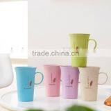 Wheat Straw Drinking Cup Eco-friendly Plastic Mug thumbnail-1