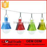 Outdoor Solar Lamps Solar Camping Lantern 2LED Lighting Bulb Solar Hanging Lights G0104 thumbnail-1