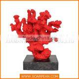 Wholesale Resin Artificial Natural Red Coral for Window Display Supplies thumbnail-2