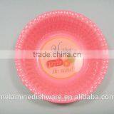 100% Melamine Factory Wholesale Safety Kids Children Cake Plate thumbnail-3