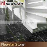 Newstar Nero Marquina China Polished Black Marble Tile With White Vein thumbnail-4
