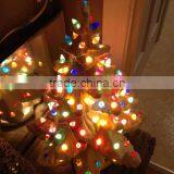 White Ceramic Christmas Tree Light thumbnail-2