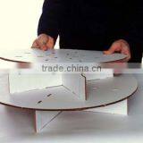 Retail Shop 5 Tiers Cardboard Stand Cake Display thumbnail-3
