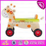 2016 Best Sale Lovely Wooden Baby Tricycle W16A024 thumbnail-2