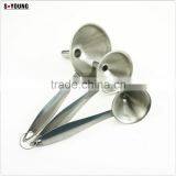 42134 3PCS Latest Popular High Quality Small Stainless Steel Funnel thumbnail-1