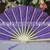 Colorful Wedding Lace Fan thumbnail-2