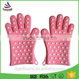 Kitchen Tools and Uses Smoking Grilling Silicone BBQ Gloves Grill Set Five Finger Shape Silicone Glove thumbnail-5