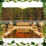 New Design Vertical Garden Croton Artificial Green Wall for Wall Decoration Artificial Grass Wall thumbnail-2