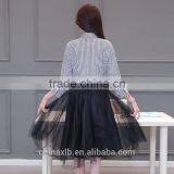 New 2016 Vestidos Winter Women Dress Blue Casual Package Hip Slim Elegant Boho Chic Dresses Female Polo Party Dresses Hot thumbnail-4