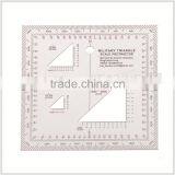 KMP-2 Military Triangle Scale Protractor for Pinpoint Mapwork thumbnail-1