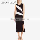 Maxnegio Woman High Slit Online Casual Dress thumbnail-1