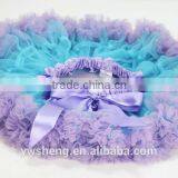 Fashion Baby Girls Two-tone Fluffy Chiffon Princess Ballet Dance Tutu Pettiskirt thumbnail-5