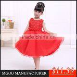 MGOO Top Quality OEM Services Pink Organza Girl Dress Infant Tutu Adult Child Dress 0-433 thumbnail-1