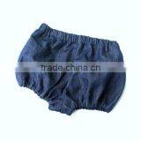 Blue Denim Baby Shorts Diaper Cover for Kids Shorts Boy Shorts thumbnail-1