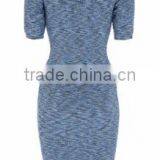 2014 Sexy Stretch Space Dye Texture Brand Knit Bandage Dress thumbnail-2