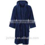 Custom Colors Quick-dryng Flannel Fleece Bathrobe thumbnail-3