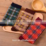 Korean Style Art Socks Autumn and Winter Fashion Black and White Hit Color Cotton Stripes/Plaid/Stars Sock thumbnail-1