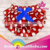 Ruffle Bloomers Layers Polka Dot Solid Baby Bloomers LBE4092035 thumbnail-1