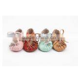 Latest Design Summer Pure Leather Baby Shoes Barefoot Sandals thumbnail-6