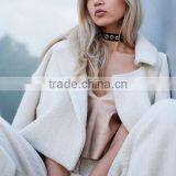 5281Runwaylover Summer New Design Woolen Short Trench Coat thumbnail-2