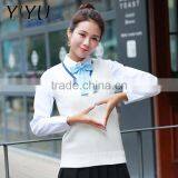Hot Sale Women White Cotton Japanese School Uniform Sweater Vests thumbnail-5
