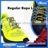 Neon Orange Air Yeezy Laces for Sports Shoes - Round Rope Boot Yeezy Rope Laces - Round Laecs 22 Colors - Amazon Supplier thumbnail-5