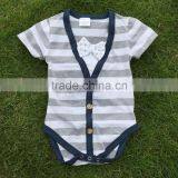 2015 New Bubble Stripe Romper Baby Boys Romper Cotton Baby Romper 1.Size: 4-6M, 7-9M,10-12M, thumbnail-5
