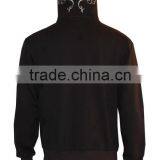 High Quality Slim Fit Zip up Ribbed Cheap Custom Logo Half Zip Hoodie thumbnail-4