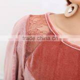 Women Big Size Garment Clothes Loose Vintage T Shirts thumbnail-4