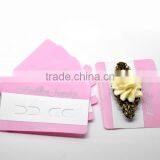 50PCs Pink Earrings Jewelery Display Cards 10x7cm(3 7/8"x2 6/8"),Hottest thumbnail-1