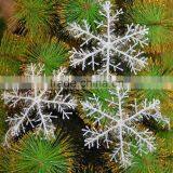 Wholesale White PVC Party Decoration Christmas Snowflake For Tree thumbnail-1