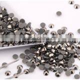 AAA Quality Jet Hematite Hot Fix Strass Drill Rhinestone Czech Hot Fix Rhinestones thumbnail-4