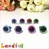 12mm Glitter Metallic Red Plush Fabric Animal Toys Plastic Eyes thumbnail-2