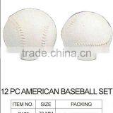 KID OUTDOOR TOYS (S171) 12PC AMERICAN BASEBALL SET thumbnail-1