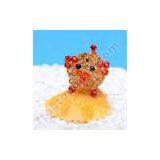 Handmade Crystal 3d Beaded Pig Iphone5 Charm thumbnail-3