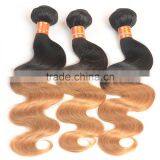 2016 How to Start Selling Brazilian Hair Ombre Weave Color 1b/27 Body Wave thumbnail-3