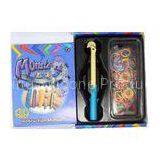 Original Rainbow Loom Rubber Band Monster Tail Set , 600pcs Colorful Bands thumbnail-1