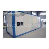 Waterproof Steel Blue and White Prefab Container House with EPS Sandwich Panel