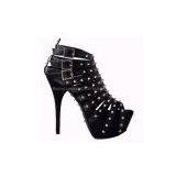 Lady Dorpship Strappy Tudded Platform Sandals Studs fashion Shoes (LTYQC779A)