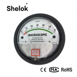 Micro differential pressure gauge manometer price with visual alert