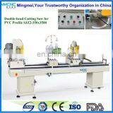 Double Head Mitre Cutting Saw for PVC and Aluminum Profile / Window Door Cutting Saw thumbnail-3