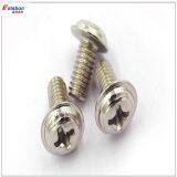 M2/M2.5/M3 Cross Recessed Raised Counter Pan Head Pad Screws 304 Stainless Steel Flat Tail Screw Vis Vida Viti Phillip PC DIN967 thumbnail-3