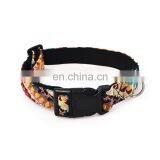 Newest Cheap Folk Pattern Design Polyester Pet Dog Collar thumbnail-1