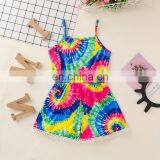 RTS Baby Romper Bodysuit Lace Tie Dye Jumpsuit Sunsuit thumbnail-3