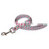 Nylon Outdoor Dot Print Christmas Paw Dog Harness thumbnail-1