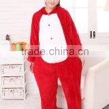 2015 Walsonstyles Cheapest Winter Animal Onesie Pajamas Jumpsuit Flannel Adult Jummp Ali Pajama thumbnail-2